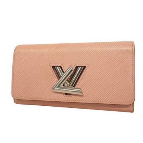 Louis Vuitton Epi Portefeuille Twist Long Wallet Rose Pink Ballerine - Picture 1 of 9